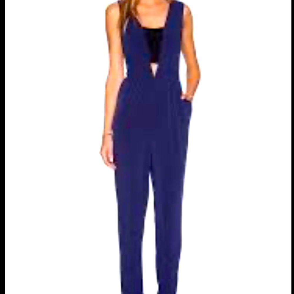 BCBGeneration Bandeau Open Back Jumpsuit